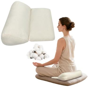 Imagem de Almofada de meditação/almofada de ioga para adultos sentados, leitura, ioga