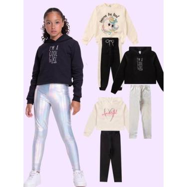 Imagem de Kit 3 Conjuntos Infantil Off Menina Inverno - Vida Costeira Oficial, 6
