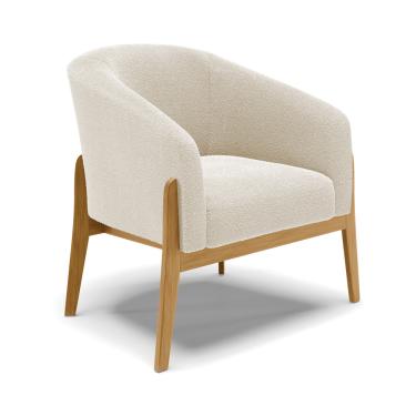 Imagem de Cadeira Sala de Jantar Base de Madeira Stella Bouclê D03 - D'Rossi