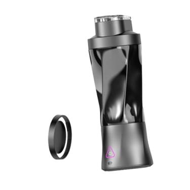 Imagem de Ｂｅｓｇａ Liquidificador de fresco para processamento de alimentos 360W sem fio versátil espremedor elétrico mini liquidificador pequeno copo para, Preto