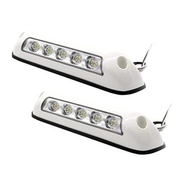 Imagem de Prettyia 2 Luzes LED de Toldo de 12 V RV para Marino/Iate/Barco/Motorhome/Trailer de Viagem
