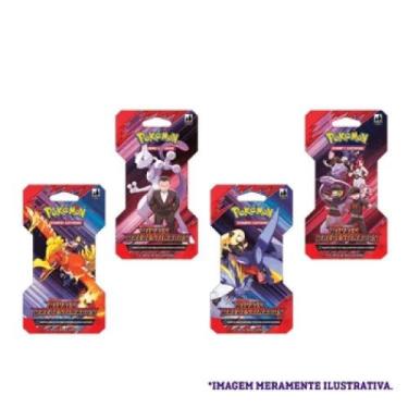 Imagem de Pokemon Blister Rivais Predestinados - Unidade - Copag, Colorido