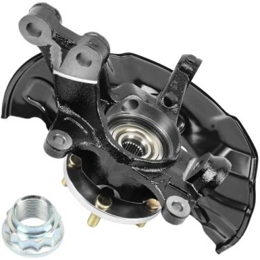 Imagem de 698-476 Junta de direção dianteira direita e conjunto de cubo de rolamento de roda compatível com Toyota Corolla 2014-2018, Matrix 2014, lado do passageiro