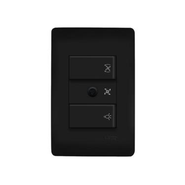 Imagem de Dimmer Variador De Velocidade Fame Habitat Black Bivolt Preto