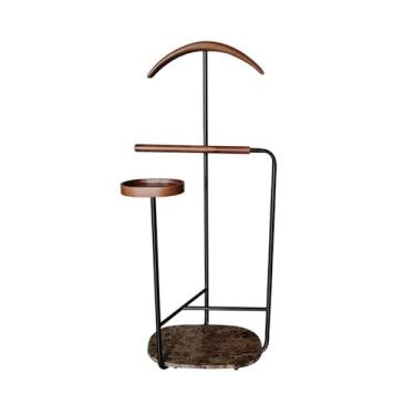 Imagem de porta-toalhas Banheira de mármore toalheiro banheiro madeira maciça rack punch-livre minimalista piso armazenamento