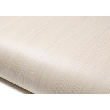 Imagem de ROSEROSA Descole e cole papel de parede autoadesivo de madeira sintética premium, acabamento de moldagem de espelho PW130