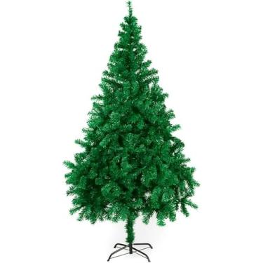 Imagem de Árvore de Natal Luxo 1,80m com 320 Galhos Premium Pinheiro — Cheia, Realista e Elegante | Base de Ferro Reforçada | Decoração Natalina Tradicional para Casa, Loja e Escritório