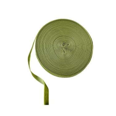 Imagem de Fenteer Fita de veludo natalina para decoração de Natal, faça você mesmo, fitas decorativas multiuso, fita para embrulho de presentes, laços para guirlandas, Verde