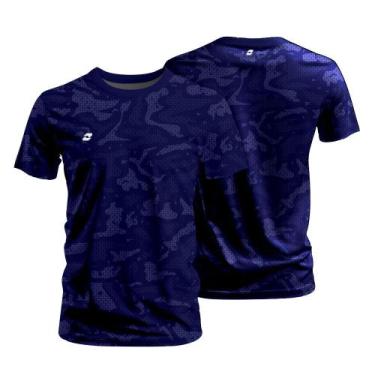 Imagem de Camiseta Camuflada Masculina Dry Fit Leve Treino Academia Corrida Tril