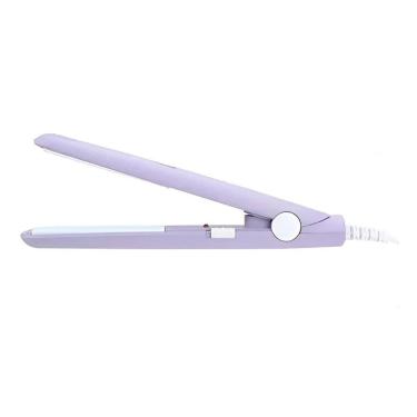 Imagem de Mini Chapinha Portátil De Bolsa Lilás Bivolt Cerâmica 160C