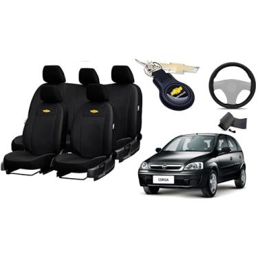 Imagem de Capa de couro para o banco corsa 2003-2012 proteção impermeável