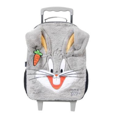 Imagem de Mala Escolar Rodinhas Pernalonga Looney Tunes Dermiwil