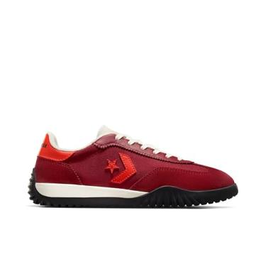 Imagem de Converse Tênis unissex Run Star Trainer retrô esportivo cano baixo, Park Red/Vermillion Red/Egret, 11.5 Women/10 Men