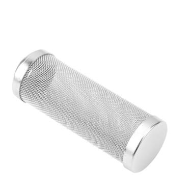 Imagem de Luqeeg Caixa Protetora de Rede de Filtro de Aquário de Aço Inoxidável, Malha Pequena para Evitar Sugar Peixes Pequenos, Adequada para Tanque de Peixes e Uso Em Aquário (Tamanho pequeno com diâmetro