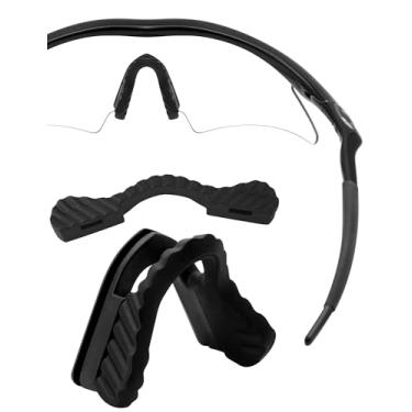 Imagem de HILEEN Almofadas de nariz de substituição para aquecedor de armação Oakley M | Híbrido | Strike | Sweep Sunglasse 2 peças