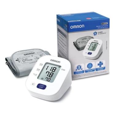 Imagem de Monitor De Pressão Arterial De Braço Hem-7142 Omron Branco