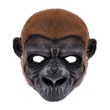 Imagem de Máscara Gorilla PU Foam Full Face Cover Halloween Cosplay - yiweisai