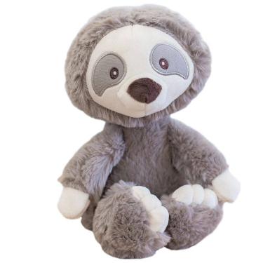 Imagem de Boneca de brinquedo de pelúcia Koala 25 cm cinza para presente infantil