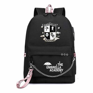 Imagem de Mochila Umbrellas Academys Cartoon Kids School Oxford 0,56 kg