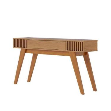 Imagem de Aparador De Sala Pé Em Madeira Maciça 136cm Laisa C04 - D'rossi Cor Fr