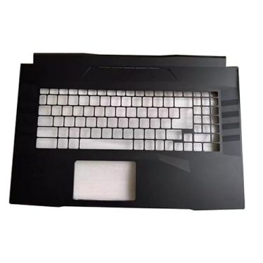 Imagem de Apoio de pulso laptop para MSI Crosshair 17 17.3' Crosshair 17-A11U Crosshair 17-B12U Crosshair 17-C12V Preto