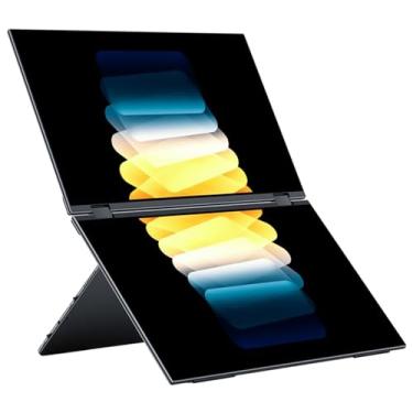 Imagem de EHOMEWEI - Monitor portátil 16x2 FHD 60Hz Dual View, 100% DCI-P3 400 Nit CNC capa de metal para laptop, tablet, telefone para Windows MacOS X1