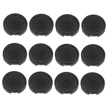 Imagem de Akozon 12pcs Capas de Botão - Substituição para Kailh, Cherry, TTC, Akko, Glorious Switches - Compatível Com Teclados, Fightingbox, Slimbox, Flatbox (Preto)