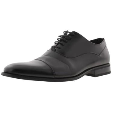 Imagem de Kenneth Cole Sapato Oxford masculino Half Time Unlisted, Preto, 41
