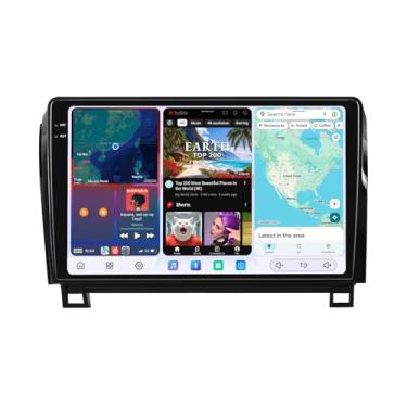 Imagem de JOYING Rádio automotivo para Toyota Tundra 2007-2013 e Toyota Sequoia 2008-2019, tela sensível ao toque 2K QLED de 10,4 polegadas, Android 13, estéreo, 12 GB + 256 GB, unidade principal com Carplay e
