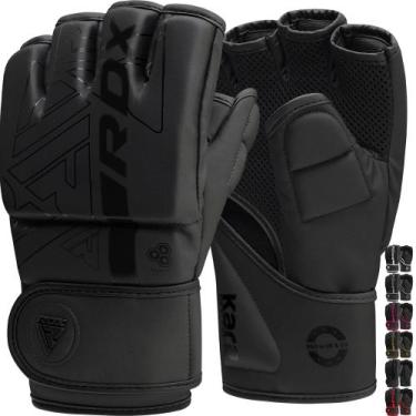 Imagem de Luvas de MMA RDX Grappling Sparring Maya Hide Leather