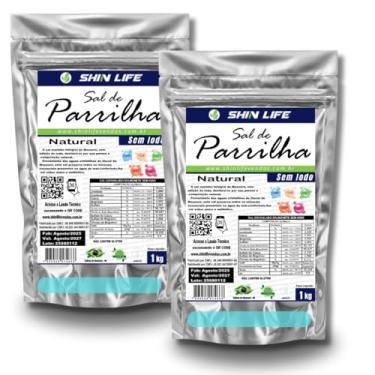 Imagem de Sal de Parrilha Sem Aditivos Granulado 2X1kg=2KG