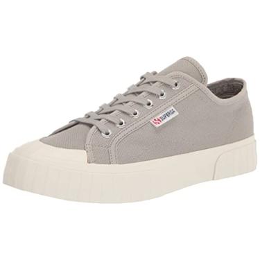 Imagem de Superga Tênis unissex adulto S00grt0, Avório completo cinza claro, 6.5 Women/5 Men