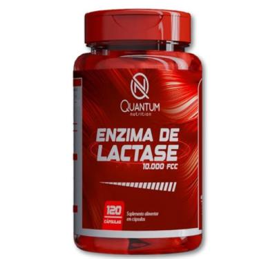 Imagem de Enzima Lactase 60/120 Cáps Intolerância Lactose Suplemento Quantum Nutrition (1 Frasco - 120 Cápsulas)