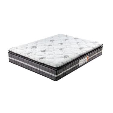 Imagem de Colchão Casal Queen Amsterdã Molas Ensacadas com Espuma D33 1,58x1,98x