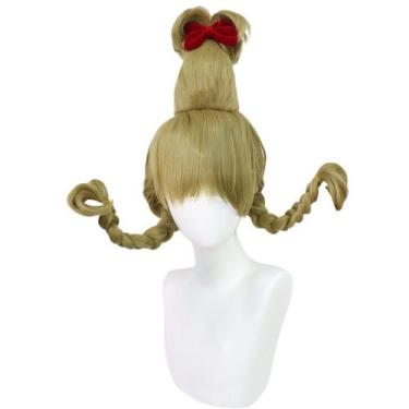 Imagem de Peruca de cosplay Christmas Grinch's Cindy Anime Fantasia 400g - taiyu