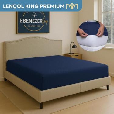 Imagem de Lençol King Avulso Antialérgico Micropercal 400 Fios Antiácaro Confort