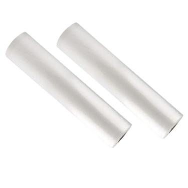 Imagem de Conjunto 2 Bobinas de Saco Plástico a Vácuo Gofrado - 25cm x 5m - para Seladora de Alimentos