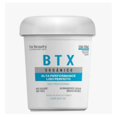 Imagem de Btx Capilar Orgânico Anti Frizz For Beauty 250g