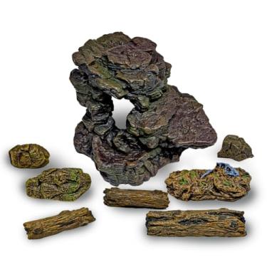 Imagem de Kit Rochas do Canyon para Bases de Miniaturas e Cenários RPG