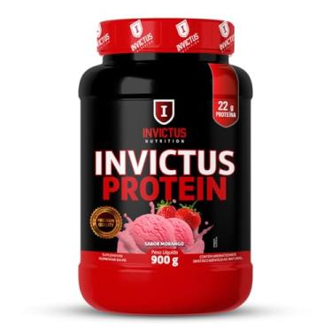 Imagem de Whey Protein Concentrado e Isolado Pote 900g Sabor Morango - Aumento de Massa Muscular