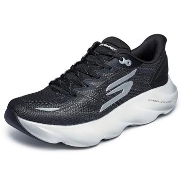 Imagem de Skechers Tênis masculino Aero Burst, preto/branco, tamanho 36