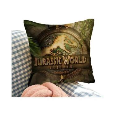 Imagem de Dinossauro J-Jurassic Park Fronha Design Capa de Almofada Decoração De