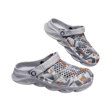 Imagem de Sandálias De Plataforma EVA Para O Verão Masculinas, Chinelos Planos P