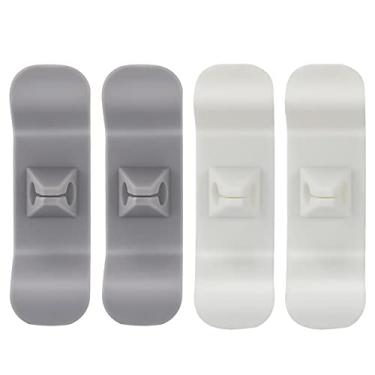 Imagem de 4 peças Organizadores de Cabos Stick para Eletrodomésticos Cozinha Enrolador Cabo Pequenos Mixer Blender Cafeteira Panela Pressão Air Fryer Arrozera