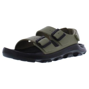 Imagem de Birkenstock Sandália unissex Mogami Terra, Cáqui desbotado, 13-13.5 Women/11-11.5 Men