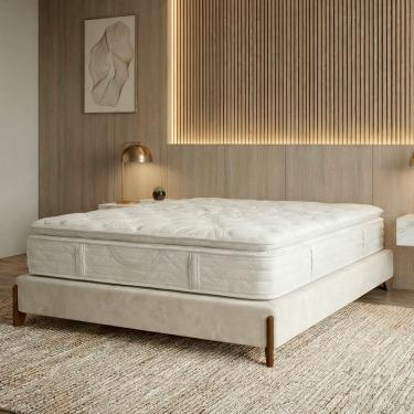 Imagem de Base Cama Box Queen Size 168cm Orgânica Thor Bouclê