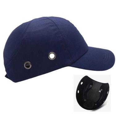 Imagem de Bone Com Capacete Epi Obra Segurança Do Trabalho Casquete Construçao Reparo Oficina Conserto Resistente Proteçao