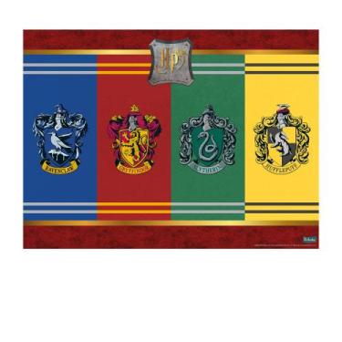 Imagem de Painel festa Harry Potter em TNT 1,40m completa - Festcolor