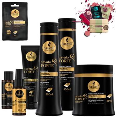 Imagem de Kit Haskell Cavalo Forte 500ml Completo + Dose Concentrada