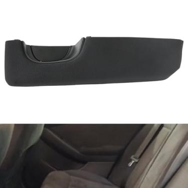 Imagem de Osompar Apoio de braço de camurça para porta traseira direita compatível com Nissan Altima 2007-2010 acabamento do painel do apoio de braço da porta interna